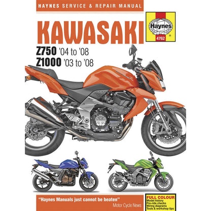 Haynes Manuals Service and Repair Manual for Kawasaki [MPN: M4762]_122321