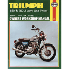 Haynes Manuals Service and Repair Manual for Triumph [MPN: M122]_122333