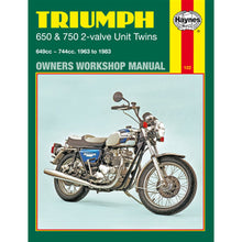 Haynes Manuals Service and Repair Manual for Triumph [MPN: M122]_562762