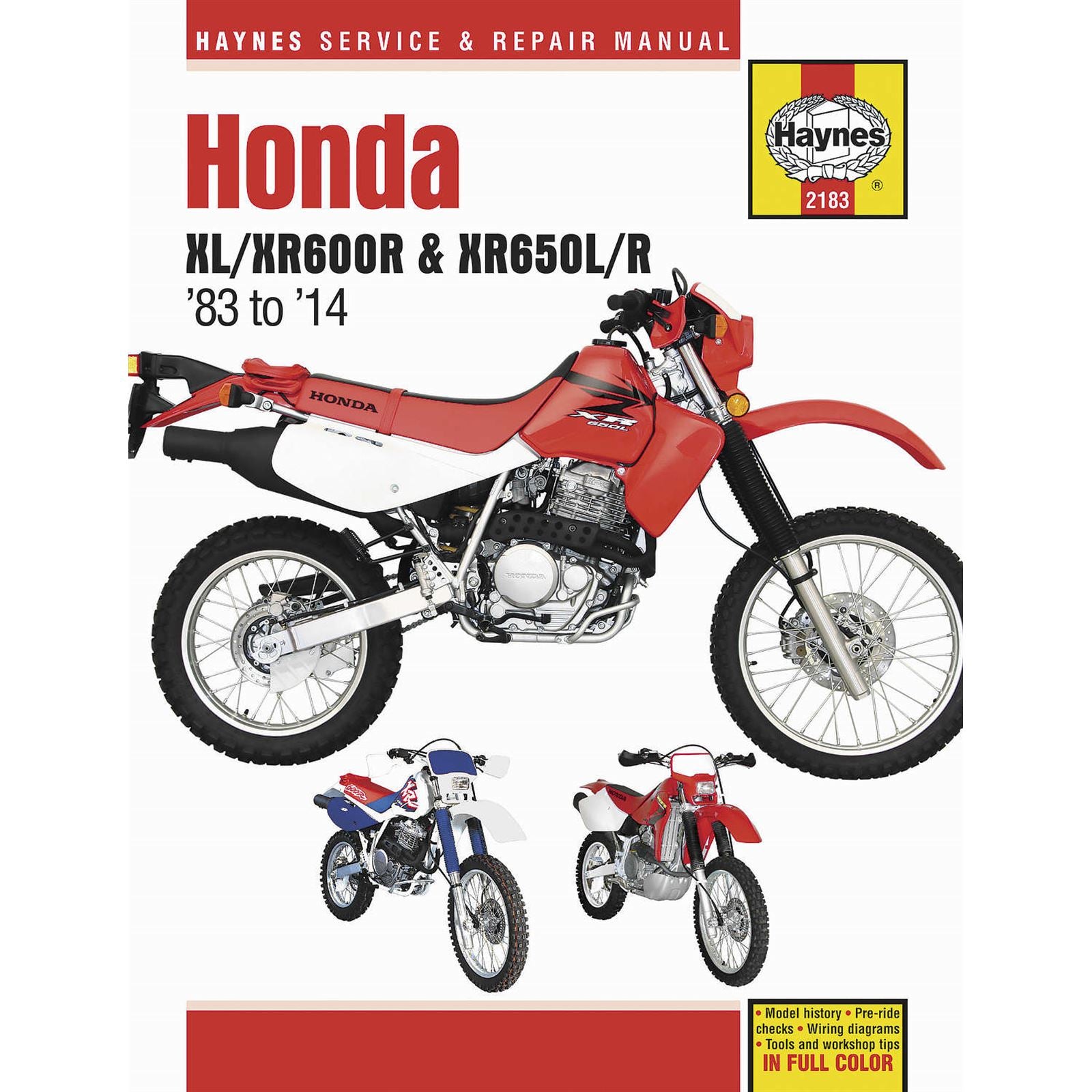 Haynes Manuals Service and Repair Manual for Honda [MPN: M2183]_122338