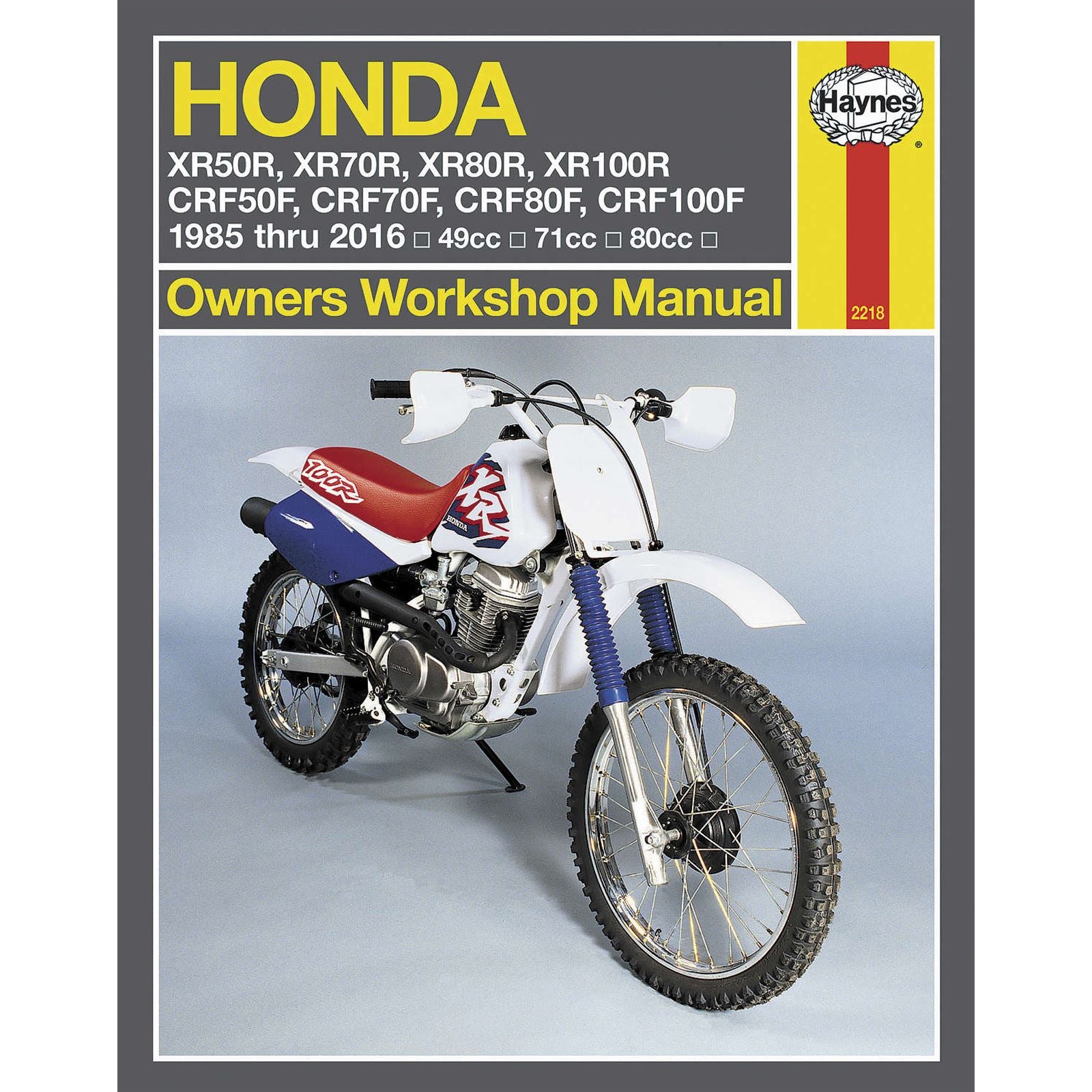 Haynes Manuals Service and Repair Manual for Honda [MPN: M2218]_122341