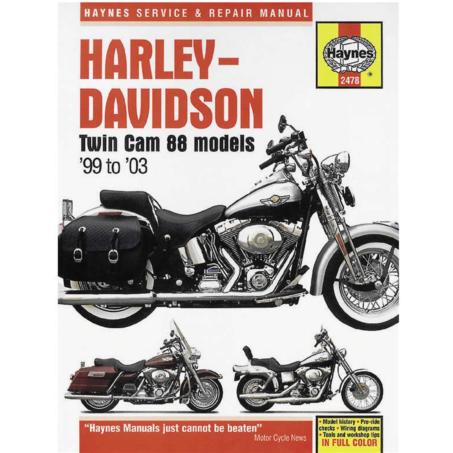 Haynes Manuals Service and Repair Manual for Harley-Davidson [MPN: M2478]_122355