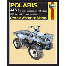 Haynes Manuals Service and Repair Manual for Polaris [MPN: M2508]_122356