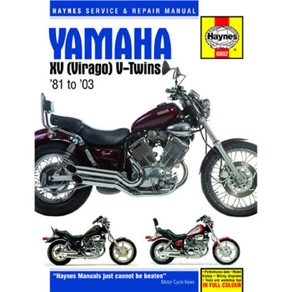 Haynes Manuals Service and Repair Manual for Yamaha [MPN: M802]_562817