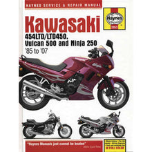 Haynes Manuals Service and Repair Manual for Kawasaki [MPN: M2053]_122402