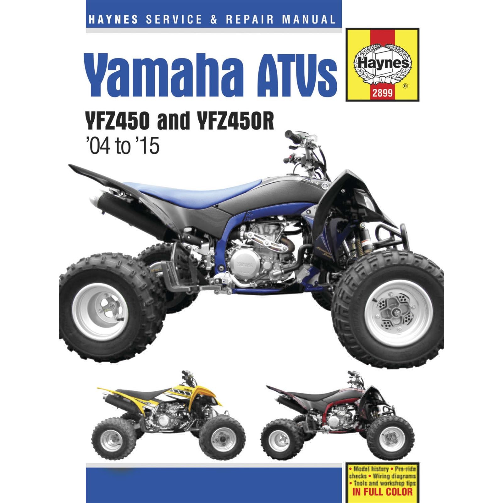 Haynes Manuals Service and Repair Manual for Yamaha [MPN: M2899]_122414