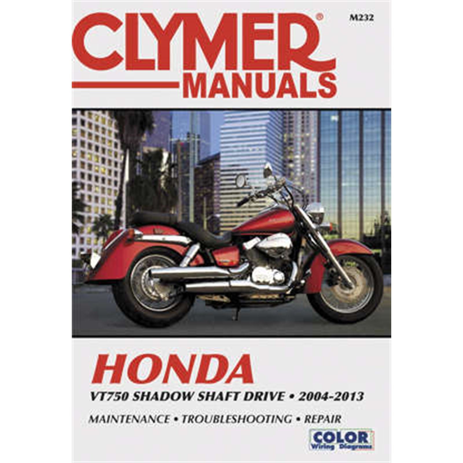 Clymer Manual for Honda VT750 Shaft Drive 2004-2013 [MPN: M232]_122437