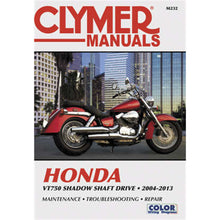 Clymer Manual for Honda VT750 Shaft Drive 2004-2013 [MPN: M232]_122437