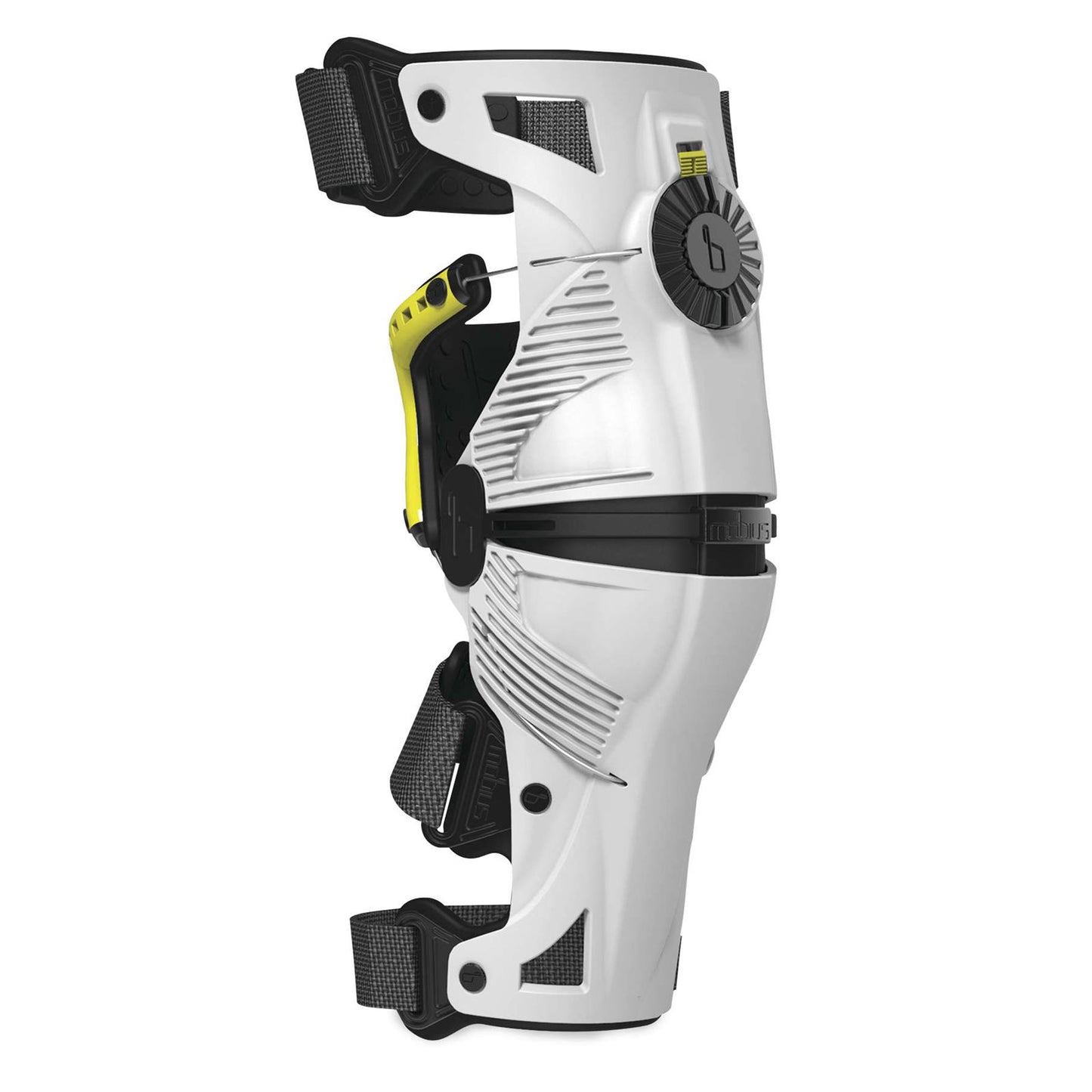Mobius X8 Knee Braces - White/Yellow - Small [MPN: 1010102]_122519