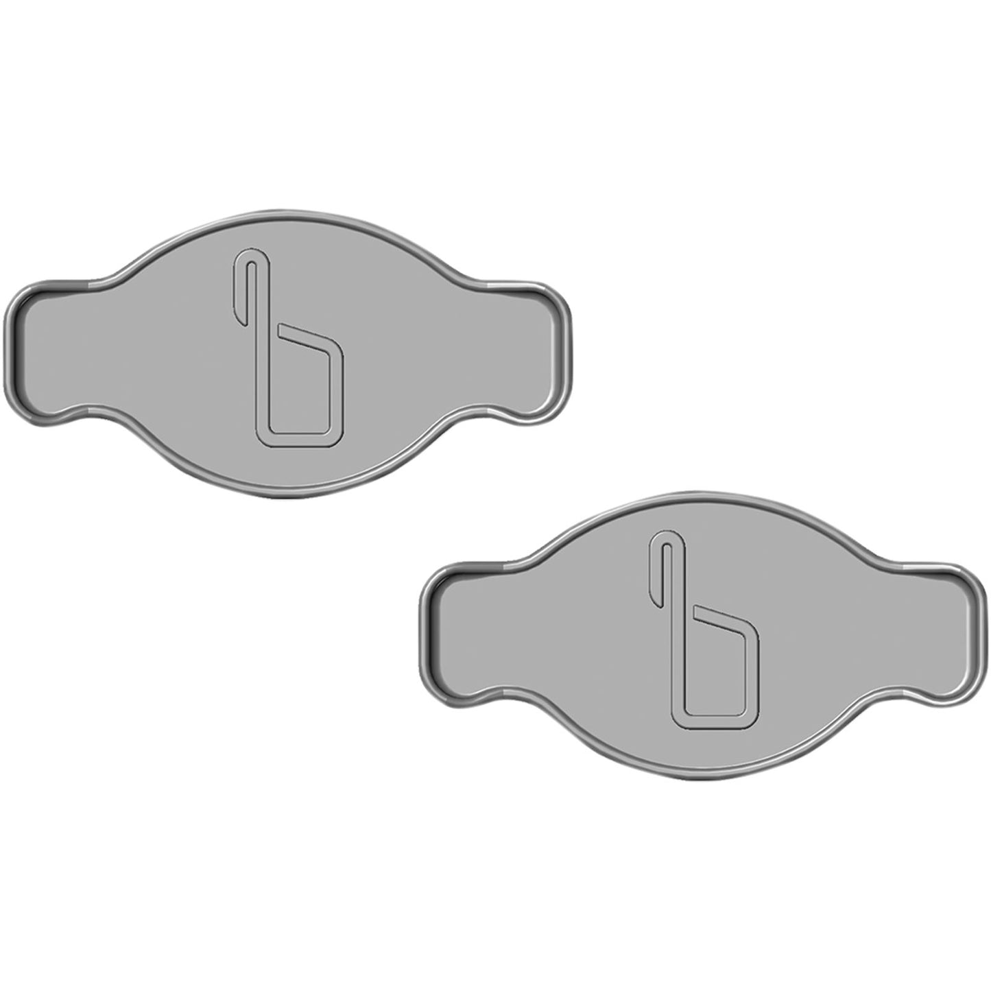 Mobius X8 Patellar and Strap Fit Kit - Black - Medium [MPN: 2040203]_429828