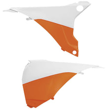 Acerbis Airbox Cover for KTM - White/16 Orange 2374125412_122821