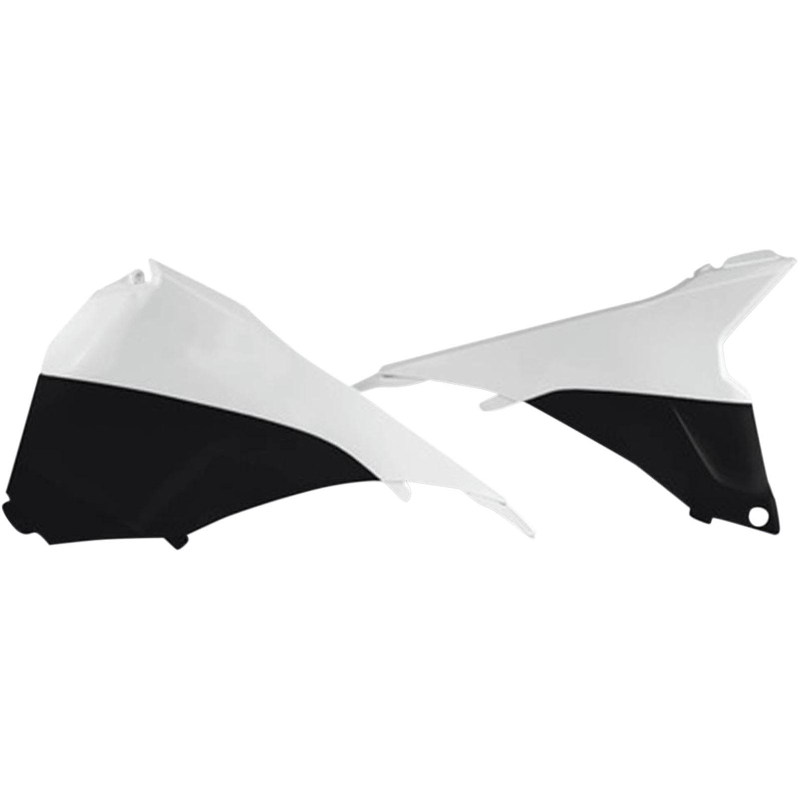 Acerbis Airbox Cover for KTM - White/Black 2314291035_320053