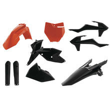 Acerbis Full Plastic Kit Orange/Black 2421065225_122831