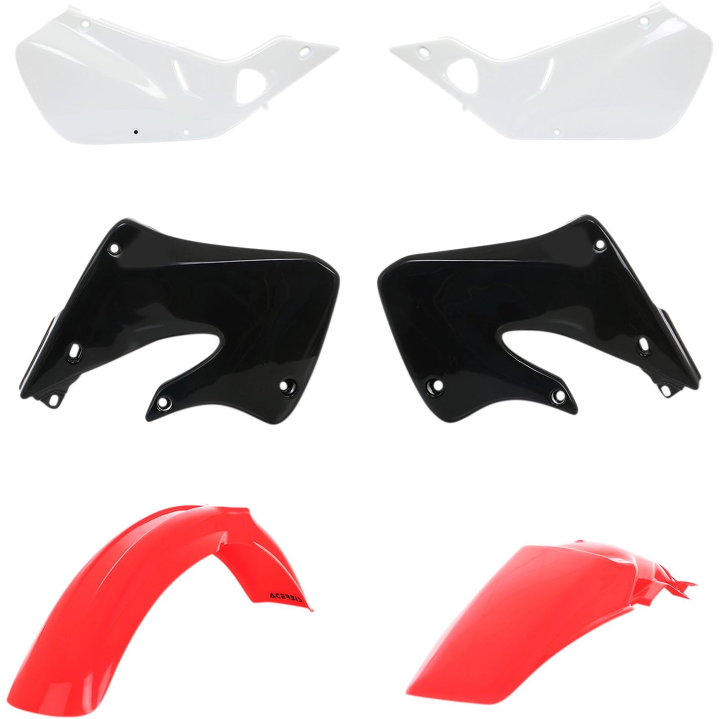 Acerbis Standard Replacement Plastic Body Kit - '99 OE Red/White/Black 2040910207_321854