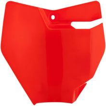 Acerbis Number Plate - SX 65 - Fluorescent Orange 2449404617_320154