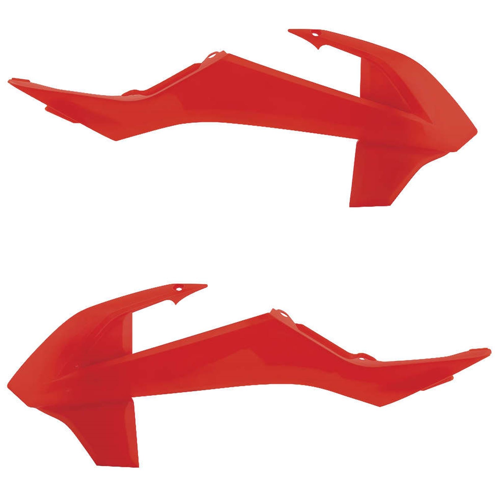 Acerbis Radiator Shrouds Fluorescent Orange 2449704617_122891