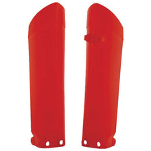 Acerbis Lower Fork Covers for Inverted Forks - Fluorescent Orange 2319634617_122905