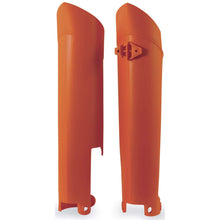 Acerbis Lower Fork Covers for Inverted Forks - Orange 2113750237_122954