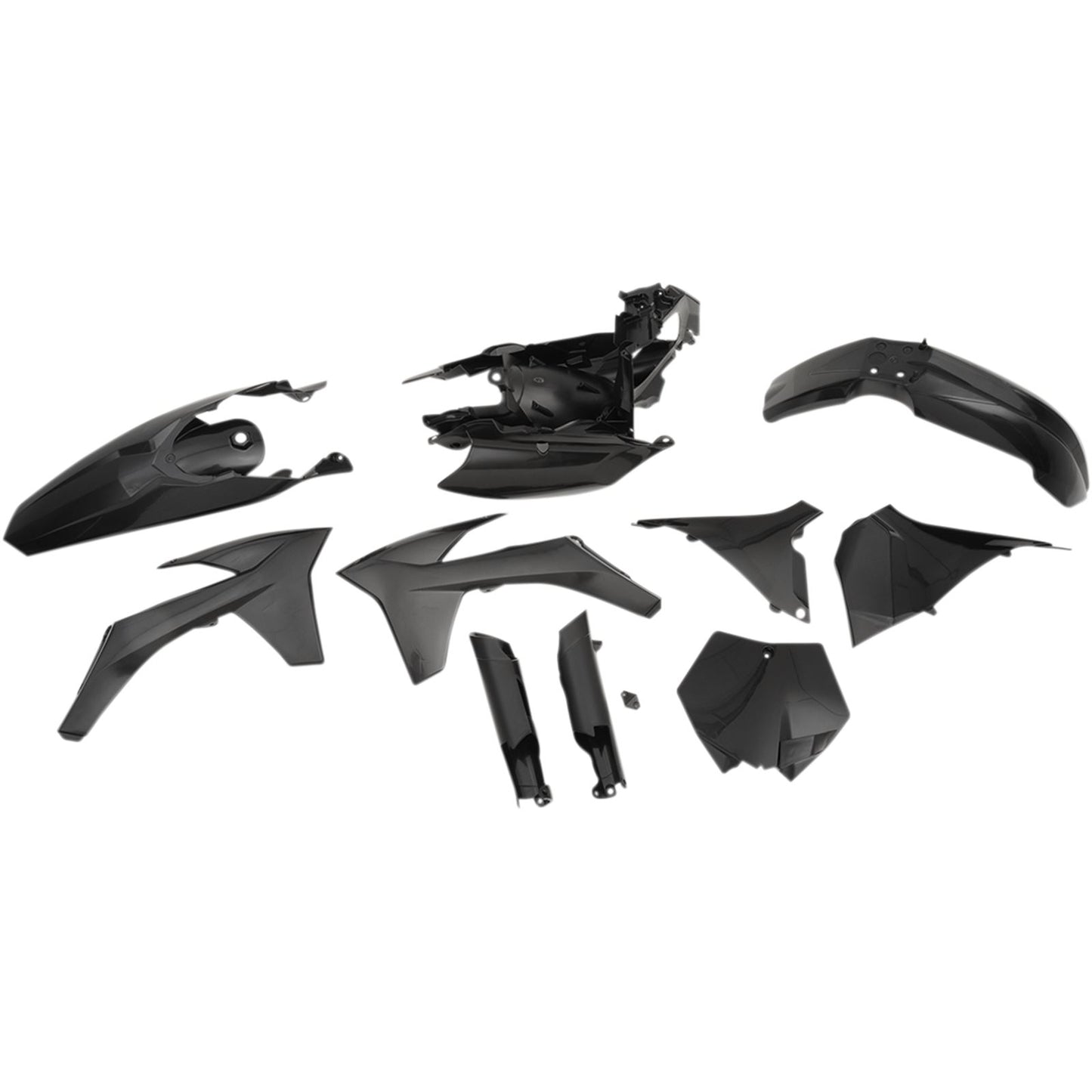 Acerbis Full Replacement Plastic Kit with Airbox Covers - Black 2205280001_321484