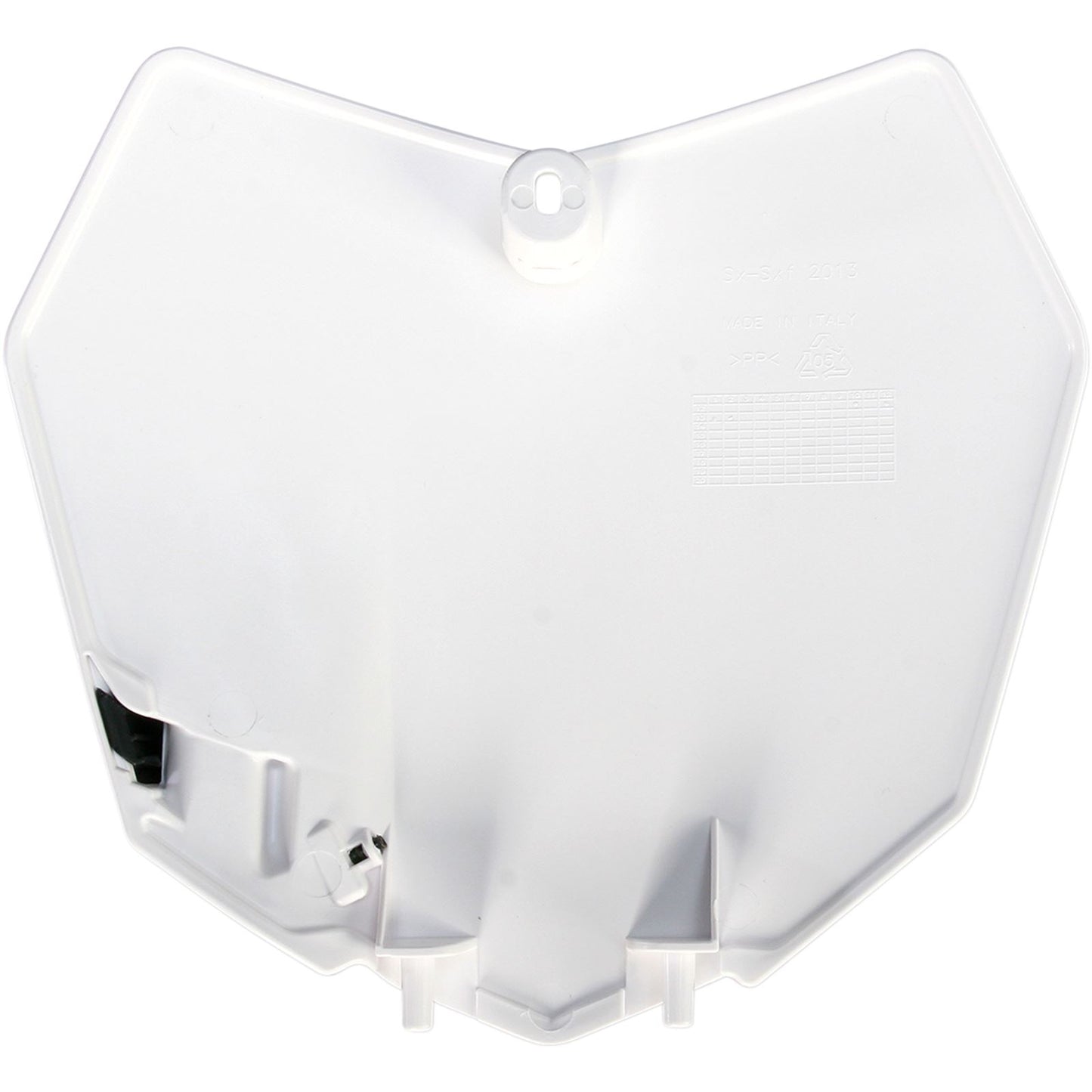 Acerbis Number Plate for KTM - White 2314230002_319848