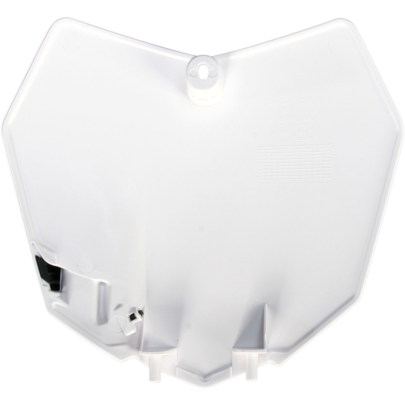 Acerbis Number Plate for KTM - White 2314230002_319848