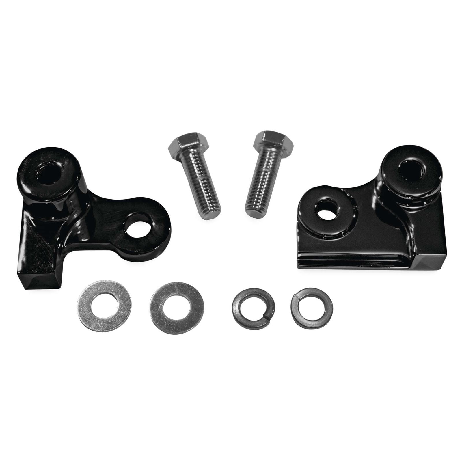 Burly Brand Rear Lowering Kit - Black - Lowers 1" - '06-'17 FXD B28-22007_123283