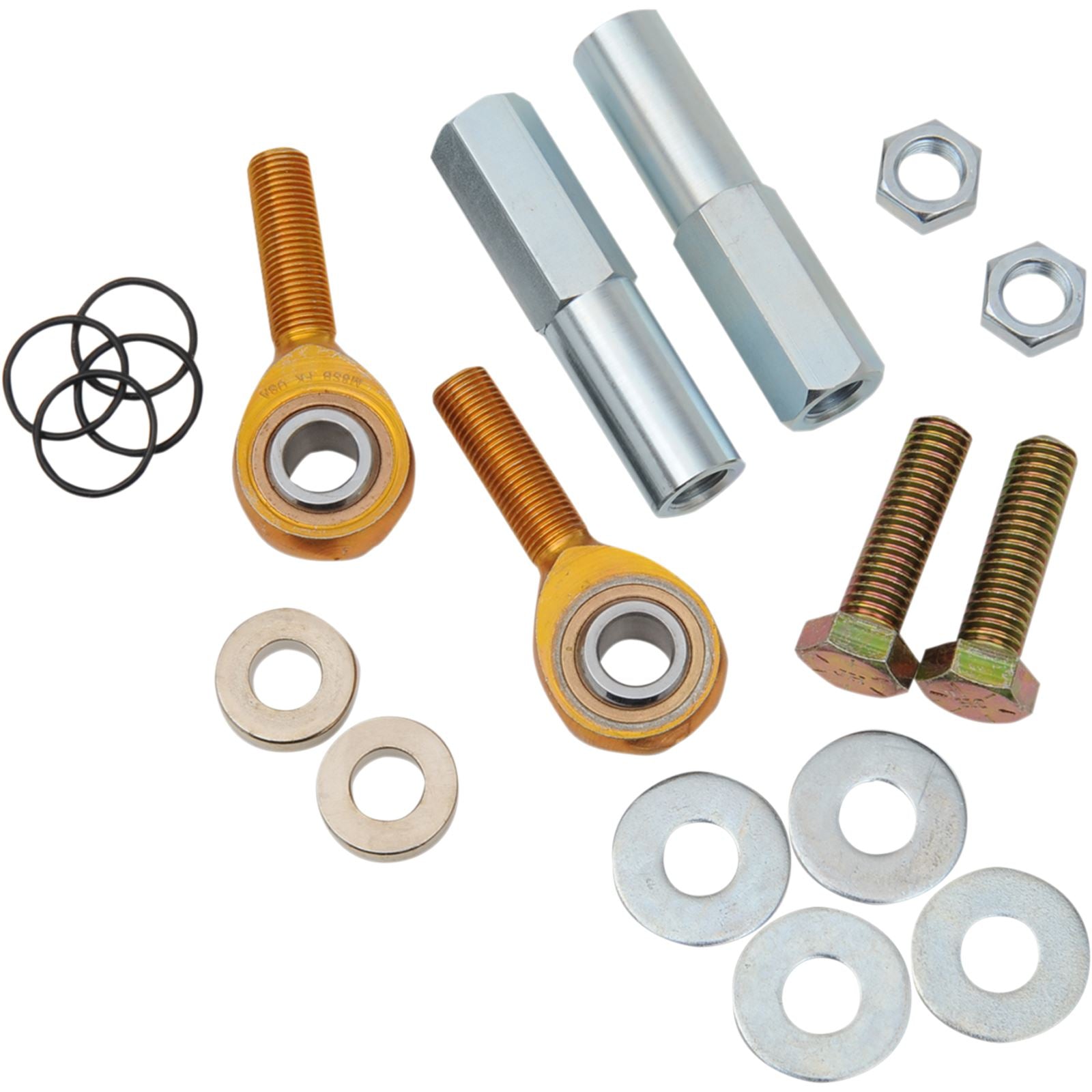 Burly Brand Adjustable Shock Lowering Kit - Standard Finish - Lowers 0"- 2" B28-250_357634