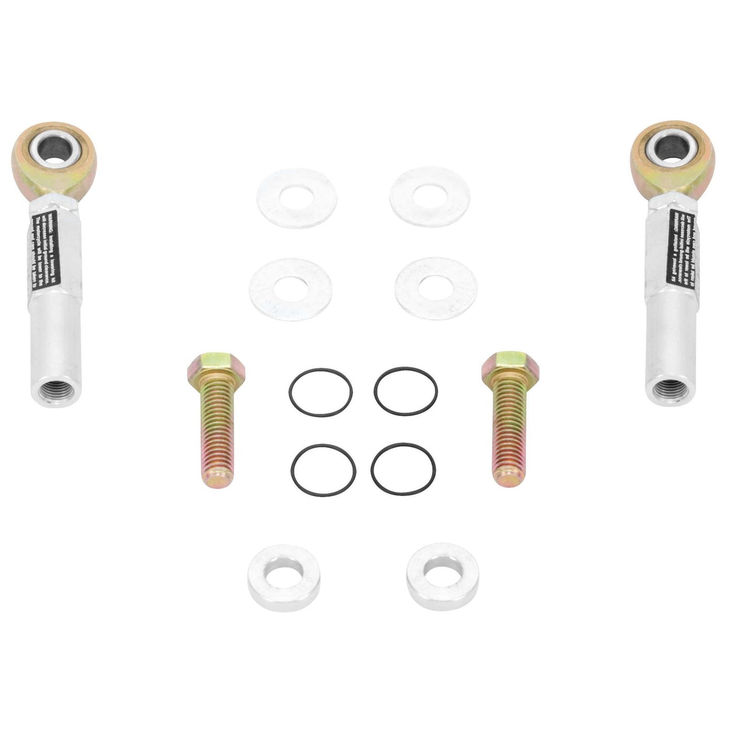 Burly Brand Adjustable Shock Lowering Kit - Silver Zinc Finish - Lowers 0"- 1.25" B28-257_123286