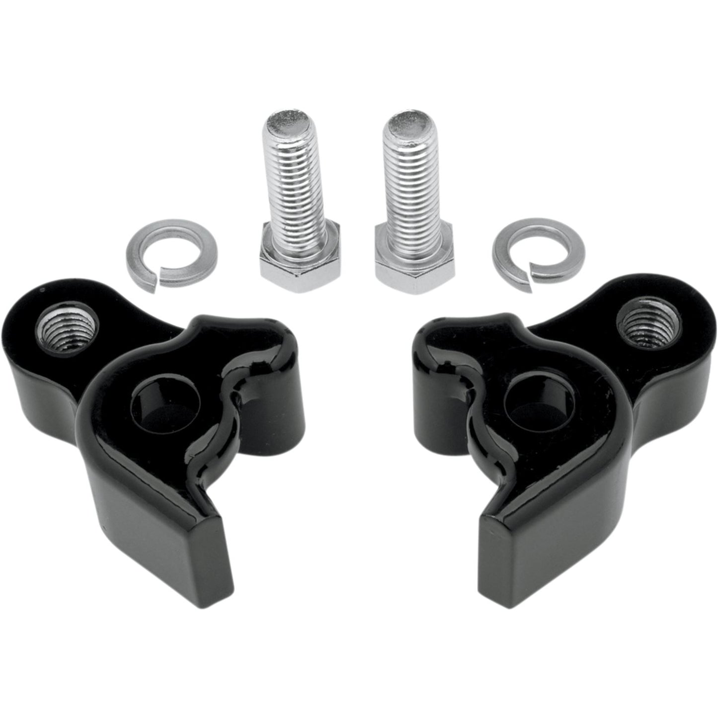 Burly Brand Rear Lowering Kit - Black - Lowers 1" - '09-'16 FL B28-42008_357510