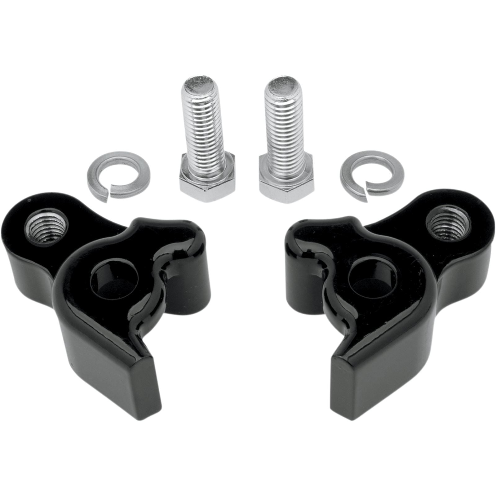 Burly Brand Rear Lowering Kit - Black - Lowers 1" - '09-'16 FL B28-42008_357510