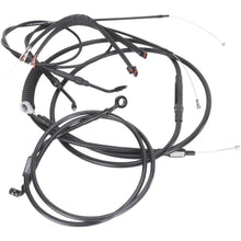 Burly Brand Complete Black Vinyl Handlebar Cable/Brake Line Kit For 16" B30-1069_357368