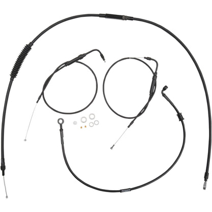 Burly Brand Handlebar Cable And Brake Line Kit For Clubman Handlebars B30-1097_357361