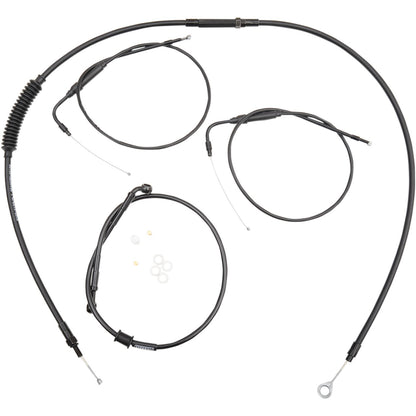 Burly Brand Handlebar Cable And Brake Line Kit For Clubman Handlebars B30-1099_357363
