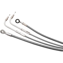 Burly Brand Stainless Braided Handlebar Cable/Brake Line Kit - 18" Ape Hanger  B30-1169_357447