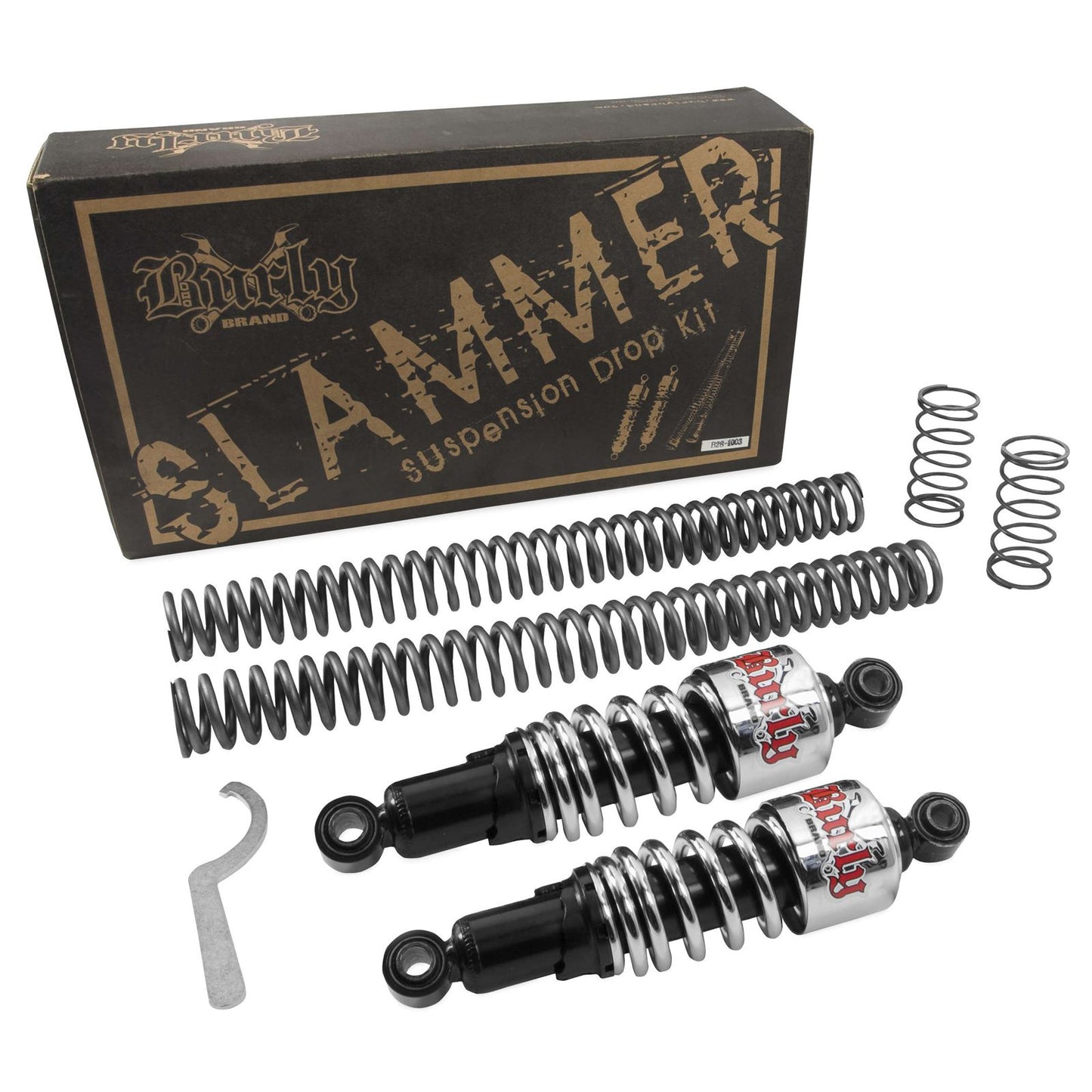 Burly Brand Slammer Suspension Drop Kit - Chrome - '88 - '03 XL B28-1000_123576