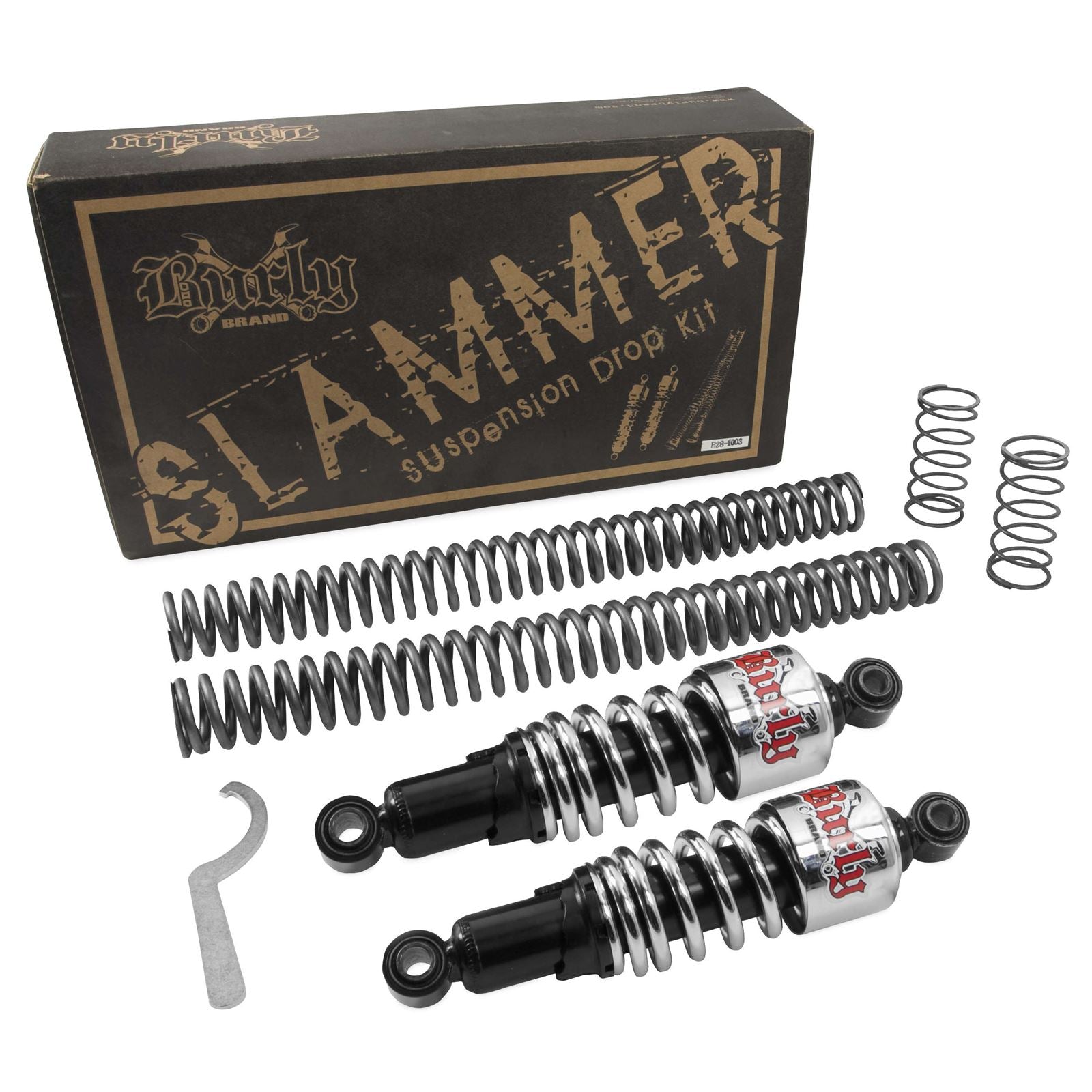 Burly Brand Slammer Suspension Drop Kit - Chrome - '88 - '03 XL B28-1000_123576