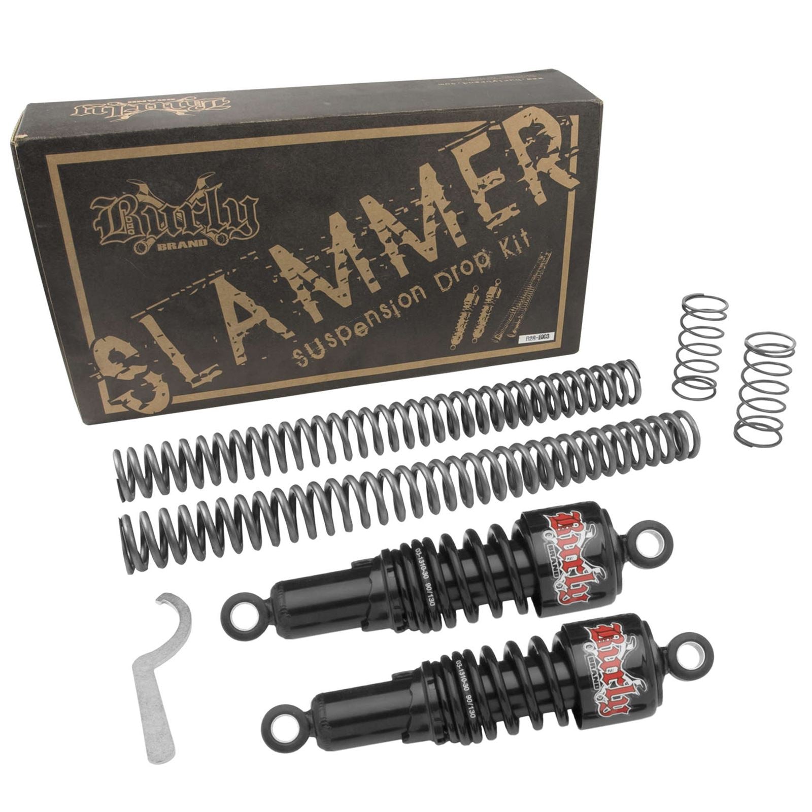 Burly Brand Slammer Suspension Kit FXD - Black B28-1003B_123577
