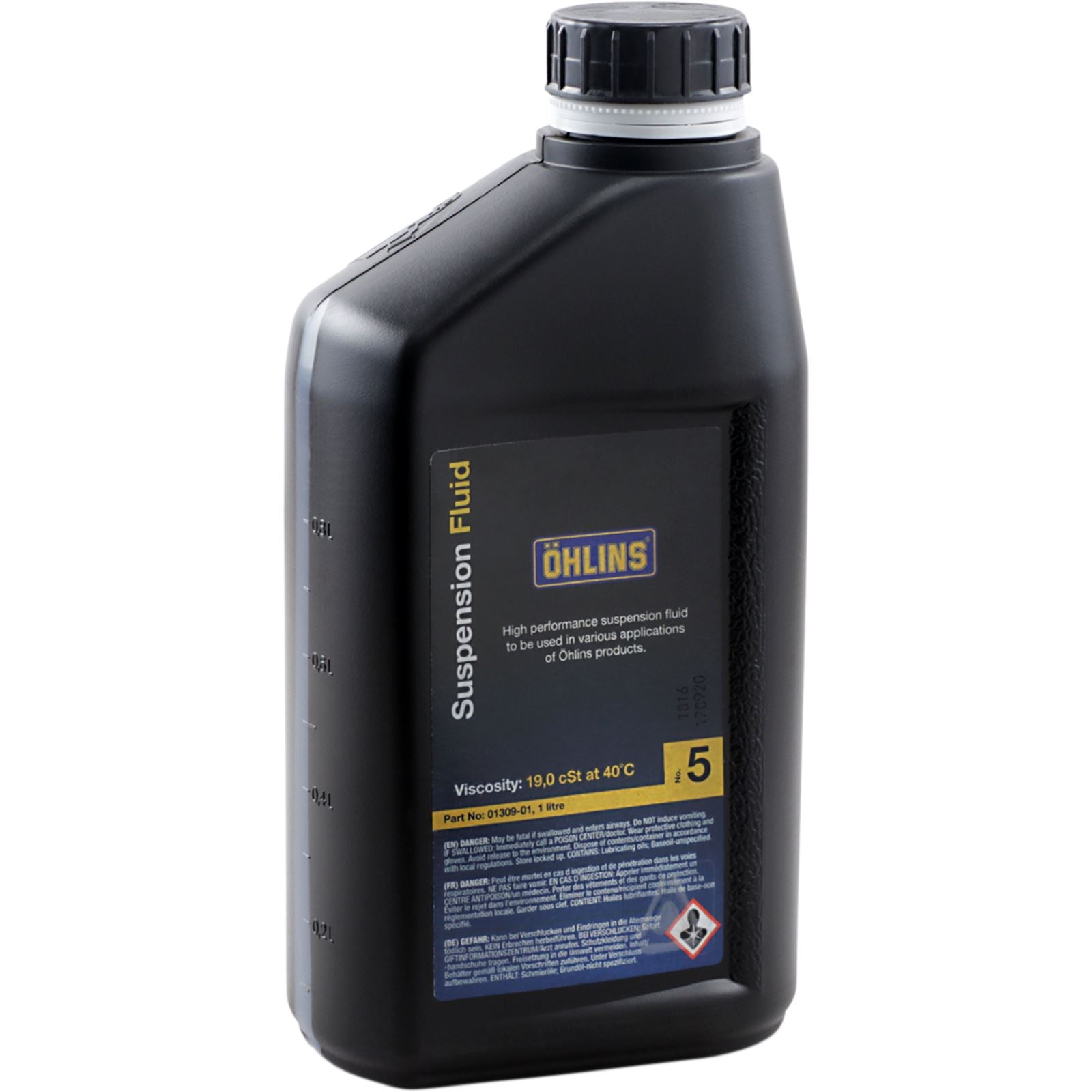 Ohlins Fork/Suspension Oil - #5 - 1 Liter Fork Oil [MPN: 01309-01]_450881