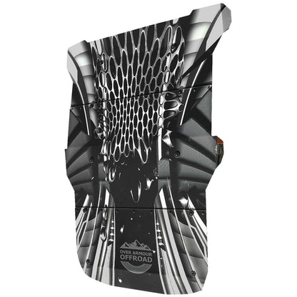 Over Armour Offroad POLYCARB Printed Roof Black Melt for RZR 4 / XP 4 14-18 OPEN BOX [MPN: PO-RZR4PRINT-BM]_1839987