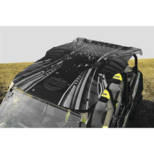 Over Armour Offroad POLYCARB Printed Roof Black Melt for RZR 4 / XP 4 14-18 OPEN BOX [MPN: PO-RZR4PRINT-BM]_1839988