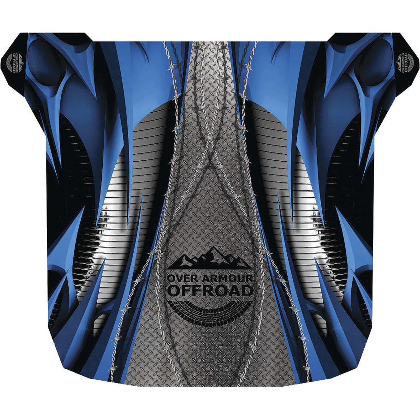 Over Armour Offroad Polycarb Printed Roof BLK Wire [MPN: PO-14RZRPRINT-BW]_123814