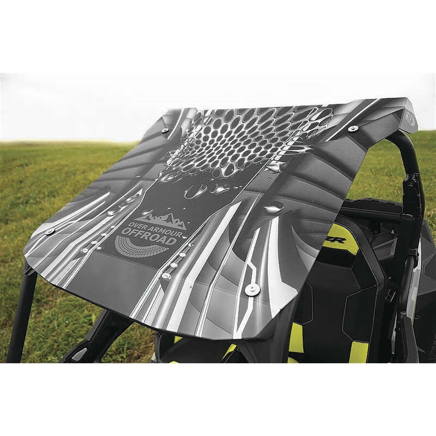 Over Armour Offroad Polycarb Printed Roof BLK Melt [MPN: PO-14RZRPRINT-BM]_123815