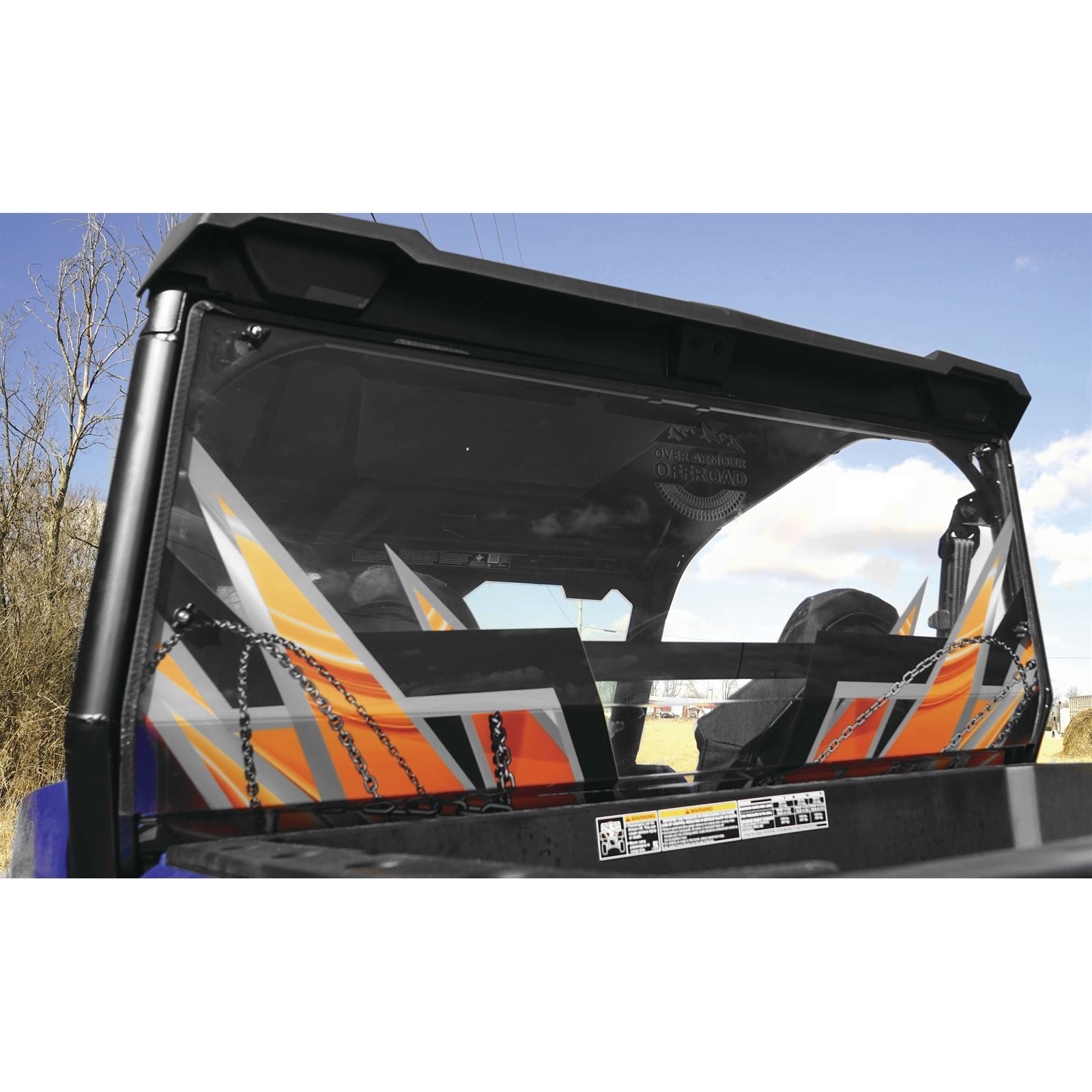 Over Armour Offroad Printed Rear Panel ORG Spike [MPN: PO-GENBACK-OS]_123870