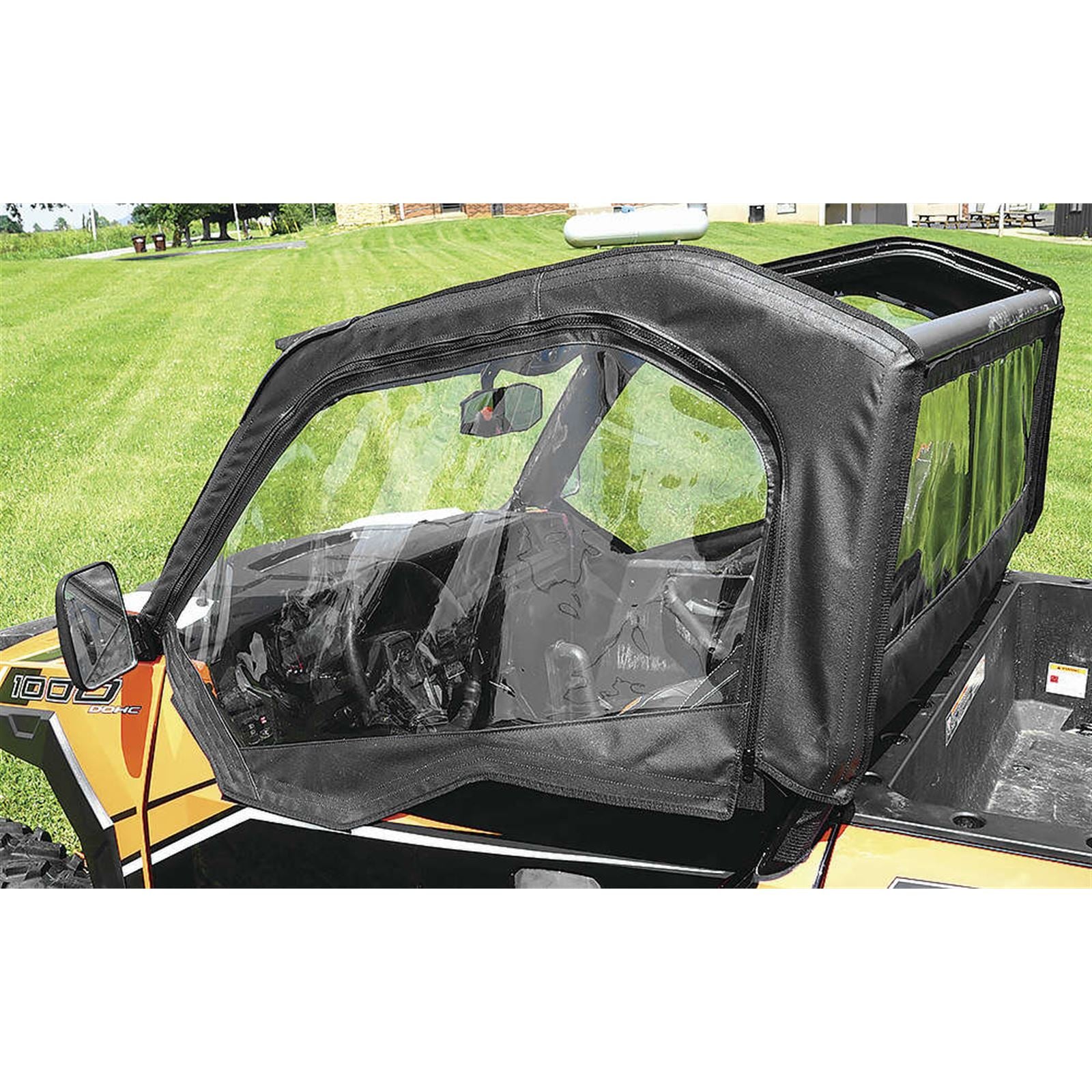 Over Armour Offroad UTV Soft Door and Rear Window Combo [MPN: PO-GENLR-DRW01]_123904
