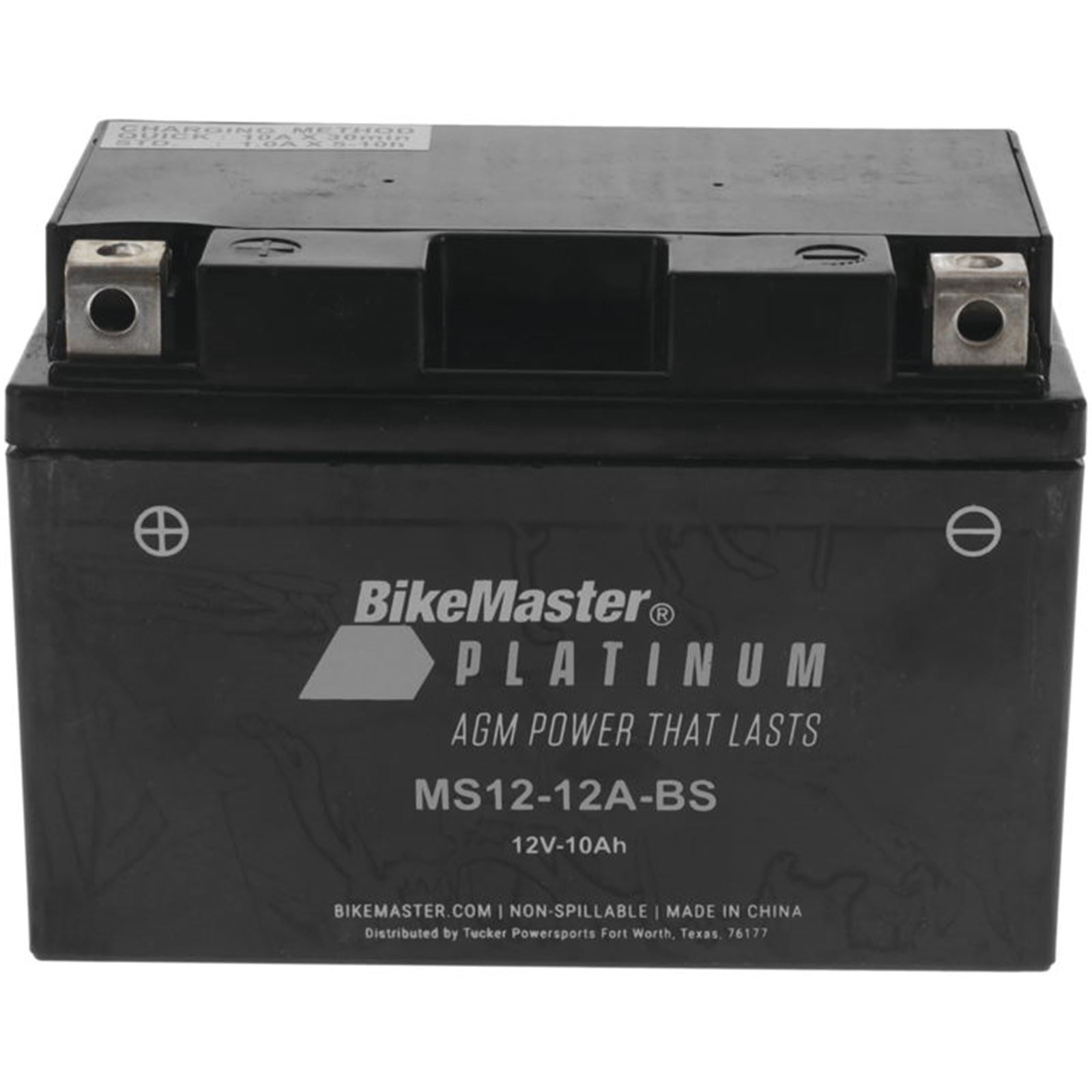 BikeMaster AGM Battery MS12-12A-BS MS12-12A-BS_935457