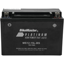 BikeMaster AGM Battery MS12-15L-BS MS12-15L-BS_935484