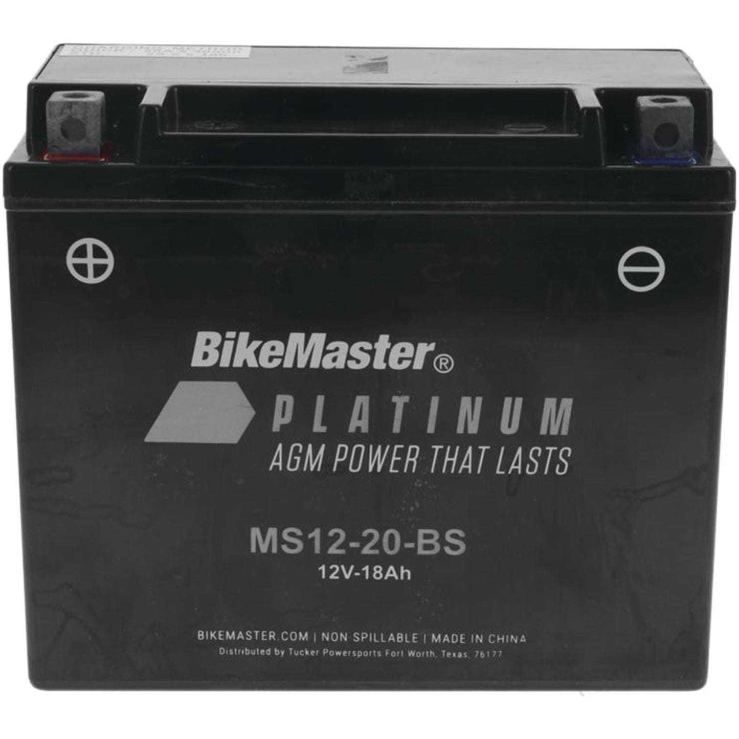 BikeMaster AGM Battery MS12-20-BS MS12-20-BS_935451
