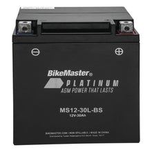 BikeMaster AGM Battery MS12-30L-BS MS12-30L-BS_767944
