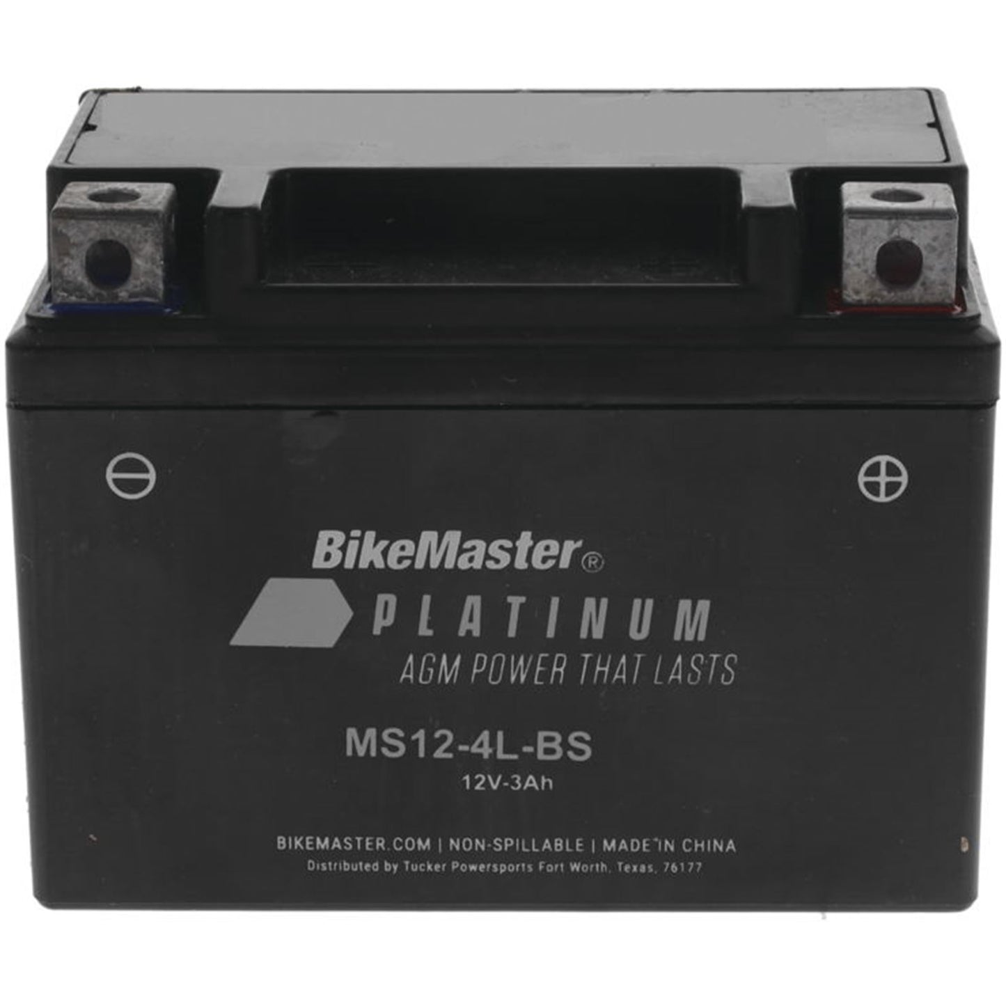 BikeMaster AGM Battery MS12-4L-BS MS12-4L-BS_935456