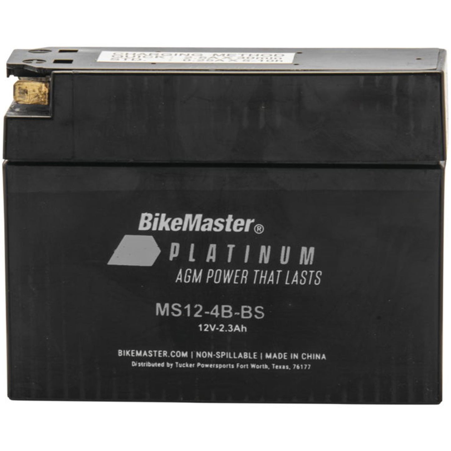BikeMaster AGM Battery MS12-4B-BS MS12-4B-BS_935486